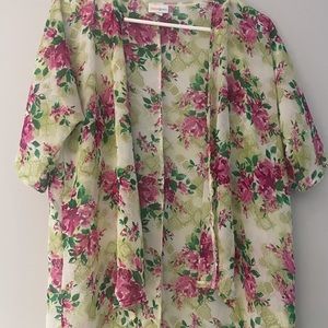 LulaRoe kimono for teens